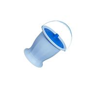 YIXANNX Urinario con cubo para orinar, excelente solución para pacientes mayores durante la noche. Urinario con cubo para orinar, de cabecera con tapas para , Azul Sin Anillo