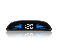 YIXANNX Velocímetro de Coche LED Digital GPS Head-up Display Conmutable Auto HUD Universal Multifuncional Individual Truck Gauge