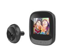 YIXANNX Visor de mirilla de 2,4 pulgadas, visor timbre puerta 90 grados, videoportero, cámara seguridad, cámaras definición para el hogar