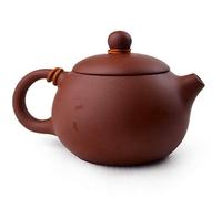 Tetera de 141.7 g de té chino Kungfu arcilla roja Xishi Beauty Pots infusores de té suelto (arena roja)