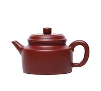 Yixing - Tetera china de arcilla de 7 onzas, zisha, tetera Dahongpao Mud Kungfu para preparar té suelto (Dezhong, rojo)