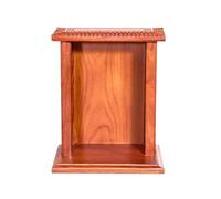 yixinzi-2024 Altar de Buda Pequeño gabinete de ofrendas de Riqueza de Estilo Chino, Pedestal de exhibición de Santuario de Buda de Montaje en Pared de Escritorio Mesa Budista