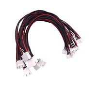 YIXISI 10Pcs 3S 22cm JST-XH Cable de Extensión, Adaptador de Cable para Conectar Motor, Batería y ESC, LED