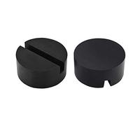 YIXISI 2 almohadillas de goma con ranura para gato elevador de coche, puente, universal, protector para riel de ranura para gato, sistemas de elevación de coches y motos