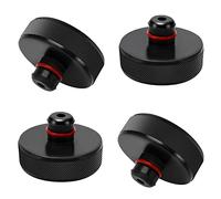 YIXISI 4 Piezas Elevador de Gato de Coche Adaptador, Jack Pads, Marco de Goma Compatible con Tesla Model 3 Model Y Model X Model S, Protege Gato de Coche de Daños Tesla Batería