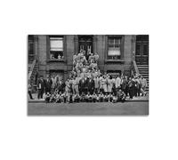 YiXong Art Kane - Póster decorativo de retrato de Jazz con texto en inglés "A Great Day In Harlem" (40 x 60 cm)