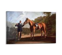 YiXong Napoleón Tony Soprano y Pie-o-my Horse Póster decorativo lienzo para pared e impresión artística moderna decoración de dormitorio familiar carteles 20 x 30 cm