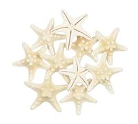 Yixuan 10PCS Estrellas de mar Estrella de mar Natural Estrella de mar Decoracion Molde Estrella mar decoración de Bodas/Fiesta temática en la Playa/Decoraciones para el hogar/Bricolaje
