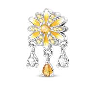 YIXUAN Compatibles con Pulseras Pandora para Collar de Plata de Ley 925 Joyería para Mujeres Regalos de Halloween