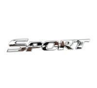 YIXUEERWSY 1 Pieza 3D Sport Emblema Coche para Mercedes Benz GLA 2 (II) H247 I 2020-2024, Pegatina Adhesiva Premium ABS Material Deportivo Exterior Decoración Accesorio Aerodinámico,Silver