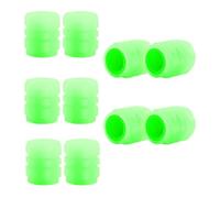 YIXUEERWSY 10 Piezas Tapones de Válvula de Neumático Fluorescentes para Audi jantes A5 S5 8T, ABS Luminosos Cubiertas de Válvula Coche Moto Bici Accesorios
