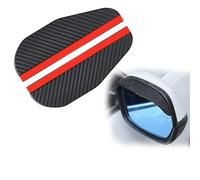 YIXUEERWSY 2 Piezas de Lluvia para Espejo Retrovisor Coche para Ford Kuga 3 (III) ST-Line & Vignale I 2019-2024,Accesorios CocheTuning Fibra de Carbono Parasol retrovisores de Coche