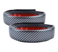 YIXUEERWSY 2 Piezas Passaruota Protector de Aletas para Ford Focus 5-Türer 4 (IV) HN I 2018-2024, Efecto Fibra de Carbono Flexible Tira de Goma Adhesiva Parachoques Coche