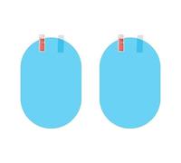 YIXUEERWSY 2 Piezas Película de Espejo para Seat Leon Mk3 Mk2, Protector Lluvia Impermeable Transparente Accesorio Retrovisor Nano Revestimiento Pet