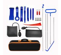 YIXUEERWSY 22 PCS Kit Apertura Puerta Coche para Opel Corsa D B E, Acero Inoxidable Bomba de Aire Montaje Profesional Herramienta Desmontaje Guarnecido