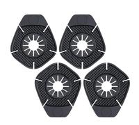 YIXUEERWSY 4 Piezas Almohadilla de Protección del Orificio del Brazo para Jeep Wrangler JK JL 2007-2018,Almohadilla Protectora del Brazo del Limpiaparabrisas del Coche