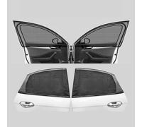 YIXUEERWSY 4 Piezas Parasol Coche Ventana Lateral para Polestar 2 I 2020-2024, Malla Premium Protector UV Transpirable Mosquitera Ajuste a Medida Rejilla