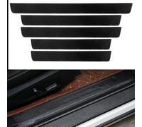 YIXUEERWSY 5 Piezas Fibra de Carbon Protector Umbral Puerta para Honda CRV CR V 2017-2022, Antidesgaste Accesorios Decorativos Antideslizantes para automóviles