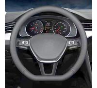 YIXUEERWSY Funda Volante Coche para Seat Arona,Protector Volante Transpirable y Antideslizante Cubre Microfibra Cuero Accesorios de Interior Coche,D型