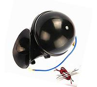 YIYDA Bocina de Coche Eléctrica 165DB - Altavoz de Metal Negro Para Camión, Barco, Moto y Coche - 12V