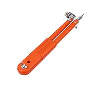 Yiyer Brújula Profesional para Trabajar La Madera con ala Y Portalápices Brújula Grande para Geometría Dibujo Dibujo Herramienta de Dibujo de Brújula de Lápiz Carpintero