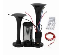 YIYIDA Car Horn Bocina de coche Bocina eléctrica Bocina antipolvo de Sellado e impermeable Ruidosamente bocina especial Altavoz del coche para cualquier vehículo de 24V Trenes Lorry Barco etc