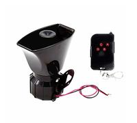 YIYIDA Sirena de coche Bocina de coche Car Horn Sirena inalámbrica con control remoto Sonido de 7 tonos Sirena Alarma Bocina Sonido de emergencia Sirena de bocina fuerte para 12V barco camión etc