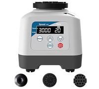 YIYIRAN Mezclador Orbital multitubo VOR-Tex para Laboratorio, agitador magnético, con Modo Continuo y táctil, 3 módulos estándar, agitador multitubo de 200-3000 RPM, para investigación científica