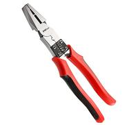 YIYITOOLS Alicates de Lineman, Alicates de combinación con pelacables y función de cortador, Alicates de alto apalancamiento para corte lateral resistente, 8-1/2"