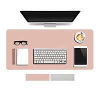 YiYunTE Alfombrilla de Escritorio Grande XXL 900x450mm Alfombrilla para Ratón Teclado PC Doble Cara Mouse Pad Impermeable Almohadilla Antideslizante Mousepad para Videojuegos Portátil Oficina