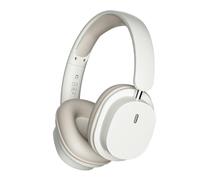 YiYunTE Auriculares Diadema Inalambricos Bluetooth Cascos con Cable Microfono Auriculares Cancelacion Ruido Cascos Plegable Auriculares Over Ear Headphones Cascos para Musica Gimnasio Gym PC Blancos