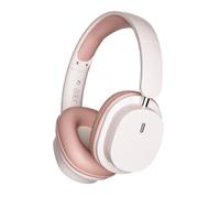 YiYunTE Auriculares Diadema Inalambricos Bluetooth Cascos con Cable y Microfono Auriculares Cancelacion Ruido Cascos Plegable Auriculares Over Ear Headphones Cascos para Musica Gimnasio Gym PC Rosa