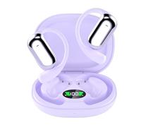 YiYunTE Auriculares Open Ear, Cascos Inalambricos Bluetooth 5.4 Deportivos con Cancelación de Ruido/Pantalla LED, Cascos Conduccion Osea Auriculares Oreja Abierta para Running Deporte Gimnasio