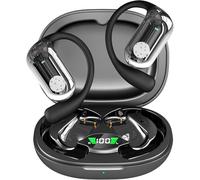 YiYunTE Auriculares Open Ear, Cascos Inalambricos Bluetooth 5.4 Deportivos con Cancelación de Ruido/Pantalla LED, Cascos Conduccion Osea Auriculares Oreja Abierta para Running Deporte Gimnasio