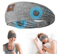YiYunTE Auriculares para Dormir, Mujer Hombre Antifaz para Dormir con Cancelación Ruido, Cascos Diadema Bluetooth Banda con Estéreo Altavoces, Sleep Headphones Regalos para Deportes Viajar