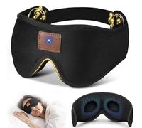 YiYunTE Auriculares para Dormir Mujer Hombre, Cascos Dormir Diadema Bluetooth Banda con Estéreo Altavoces/Cancelación Ruido, Antifaz Musica para Dormir Sleep Headphones Regalos para Deportes Viajar