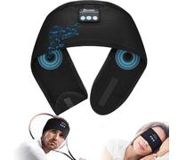 YiYunTE Wireless Sleep Eye Mask headphone with type c (negro)