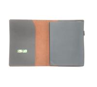 YIYUS Funda de cuero compatible con Moleskine Classic XL 7.5 x 9.75 pulgadas, cubierta dura de cuero para cuaderno de viaje, cuero envejecido, diario de escritura recargable Cahier (marrón oscuro)