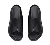 YIzdegg Chanclas de baño para hombre y mujer, antideslizantes, resistentes al agua, cómodas zapatillas de verano, pantuflas con esterilla de yoga, pantuflas cómodas, pantuflas para interiores y