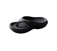 YIzdegg Chanclas para mujer y hombre, antideslizantes, con nube, chanclas suaves para la playa, sandalias de playa o piscina, zapatos de nube, Negro , 38