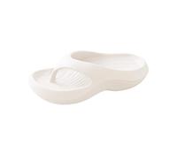YIzdegg Chanclas para mujer y hombre, antideslizantes, con nube, chanclas suaves para la playa, sandalias de playa o piscina, zapatos de nube, Blanco, 38