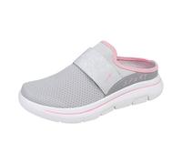 YIzdegg Orthopädisch Sandalen Damen, Damen Walkingschuhe, Leicht Weite H Schlappen, Sommerschuhe Mit Fußbett, Komfort Reisesandalen Rutschfestes, Leichtgewichts Gesundheitsschuh