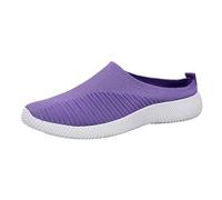 YIzdegg Orthopädisch Sandalen Damen - Walkingschuhe Damen Leicht Weite H Sommerschuhe Mit Fußbett Komfort Schlappen Rutschfestes Gesundheitsschuh Reisesandalen Für Plantarfasziitis
