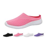 YIzdegg Orthopädisch Sandalen Damen - Walkingschuhe Damen Leicht Weite H Sommerschuhe Mit Fußbett Komfort Schlappen Rutschfestes Gesundheitsschuh Reisesandalen Für Plantarfasziitis