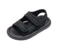 YIzdegg Sandalias para niños y niñas, sandalias de verano con hebilla ajustable, zapatos para aprender a andar para niños pequeños, sandalias cómodas para niños, transpirables, zapatos de playa