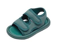 YIzdegg Sandalias para niños y niñas, sandalias de verano para aprender a andar, zapatos para niños pequeños, con hebilla ajustable, sandalias cómodas para niños, transpirables, zapatos de playa