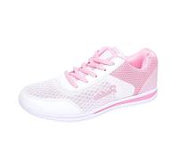YIzdegg Sneaker Damen Atmungsaktiv - Turnschuhe Bequem Für Damen Rutschfest Wanderschuhe Outdoor Laufschuhe Sneaker & Sportschuhe Leichtgewichts Mesh Schuhe Lace Up Tennisschuhe Joggen Training
