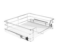 Yizhe Cajón de Cocina Cajón telescópico 57 * 14 * 44cm,Armario extraíble de Cocina,Organizador Interior almacenaje para Cocina baño Armario Taller,cajón telescópico con Superficie de Almacenamiento