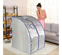 YIZHE Sauna de Infrarrojos 1000W Sauna Iinfrarroja Portable Terapéutica Caja de Sauna Infrared Sauna,sauna,Sauna inflable,Portátil,Sauna infrarroja Portable Una Persona para Desintoxicación(EU)