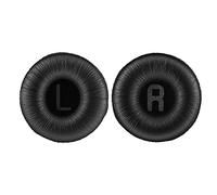 Yizhet 1 Par Almohadilla Auriculares Compatible con JBL T500BT T450BT Tune 600BTNC 500BTCascos Almohadillas de Repuesto para en Espuma Viscoelástica & Cuero Proteico (Negro)